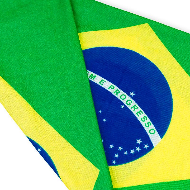 なんと16通りの使い方！】ブラジル国旗デザインマルチシームレスウエア