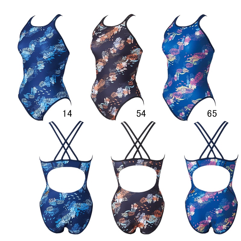 寺川綾さんMizuno スイムスーツ XL ネイビー 星座柄 ミズノ(MIZUNO