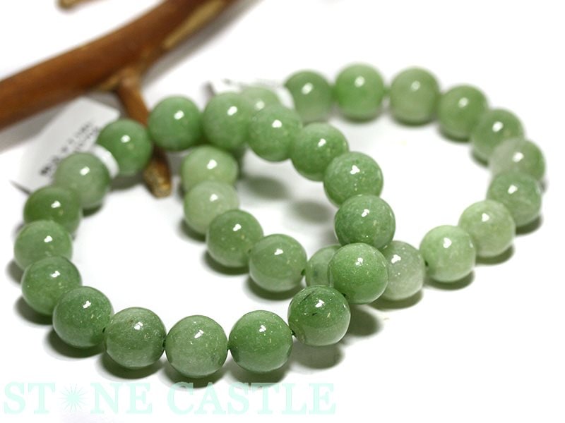 ☆高品質☆【ブレスレット】和田玉(ホータン玉) (ウイグル和田地区産