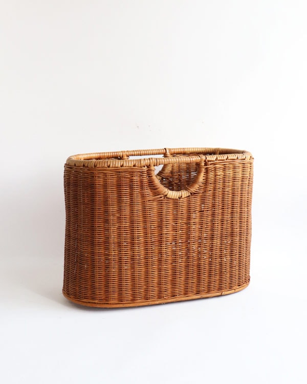 ラタン マガジンラック [生活雑貨とアンティークのオンラインショップ