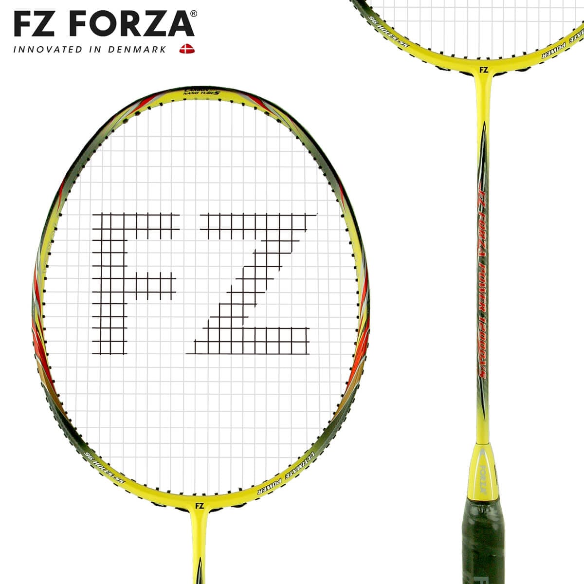 フォーザ|FORZA| Ti24| イエロー| バドミントンラケット フォーザ