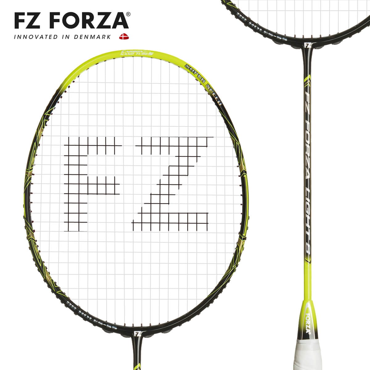 フォーザ|FORZA| Ti24| イエロー| バドミントンラケット フォーザ