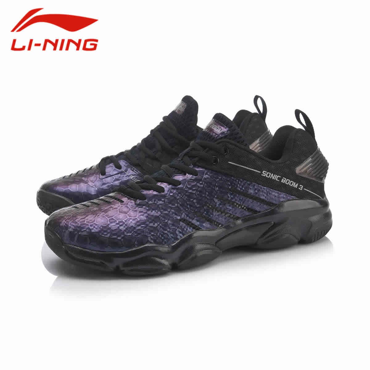 LI-NING AYZP009 SONIC BOOM 3.0 バドミントンシューズ(24.0-29.5cm