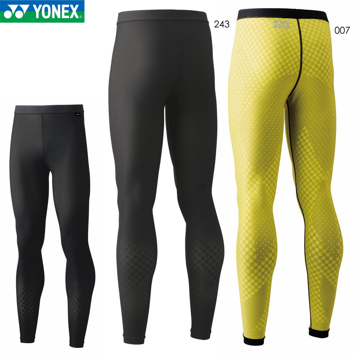 YONEX STBP2009 ユニロングスパッツ インナー(ユニ/メンズ) アンダー