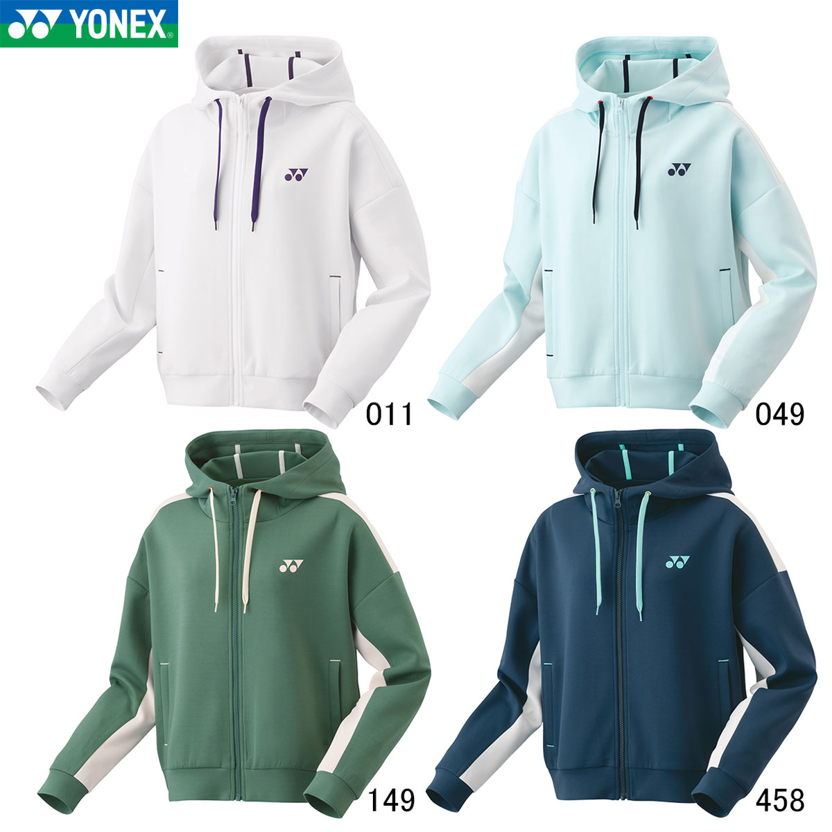 YONEX 57080 ウィメンズスウェットパーカー ウェア(レディース