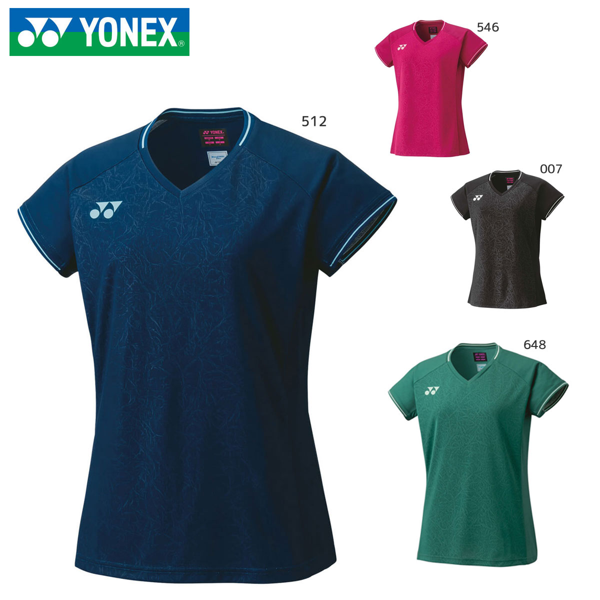 YONEX 20715 ウィメンズゲームシャツ バドミントンウェア(レディース