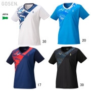 GOSEN T2346 ゲームシャツ ウェア(ユニ/メンズ) バドミントン・テニス