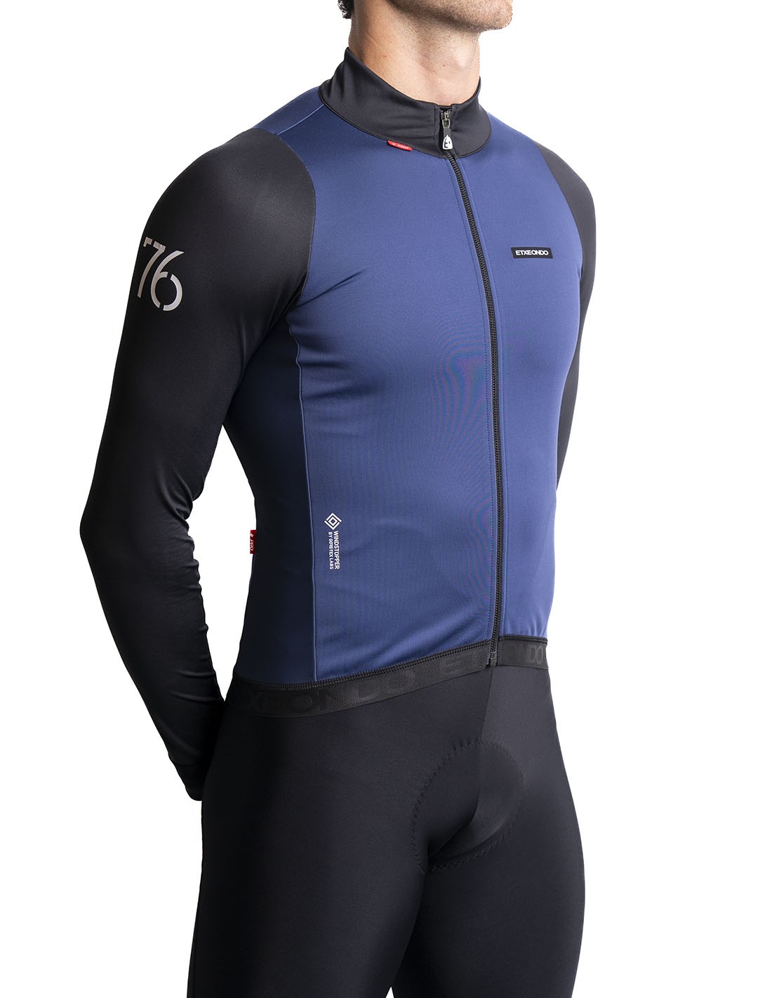 Etxeondo サイクルジャケット Lサイズ 青 ETXEONDO,2025 FW 秋冬ウェア