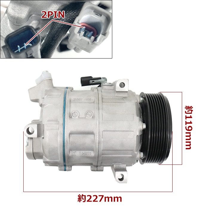 セレナ C26 ランディ NC26 エアコンコンプレッサー 92600-1VA0A 92600