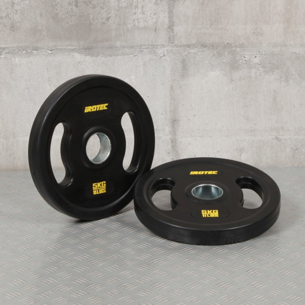 オールラバー仕様 オリンピック プレート 5kg(2枚) IROTEC (アイロテック)