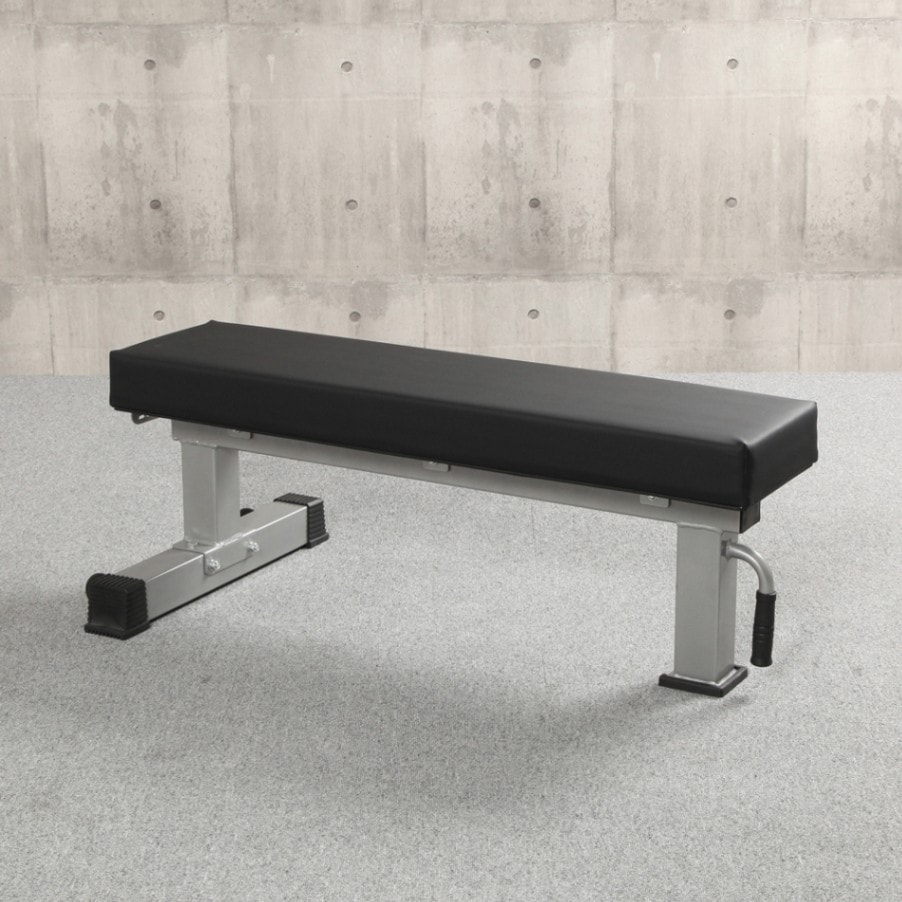 ハードグリップフラットベンチHPM【シルバー】/IROTEC(アイロテック)