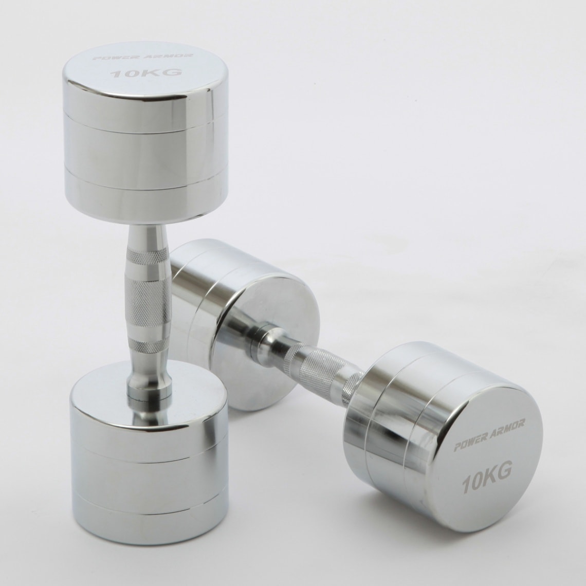 NEW クロームダンベル10KG (2本)/POWER ARMOR（パワーアーマー）