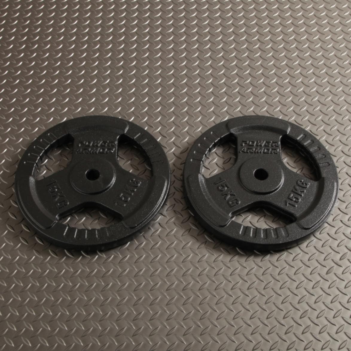 アイアンプレート15kg×2枚 (穴径29mm) / POWER ARMOR（パワーアーマー）