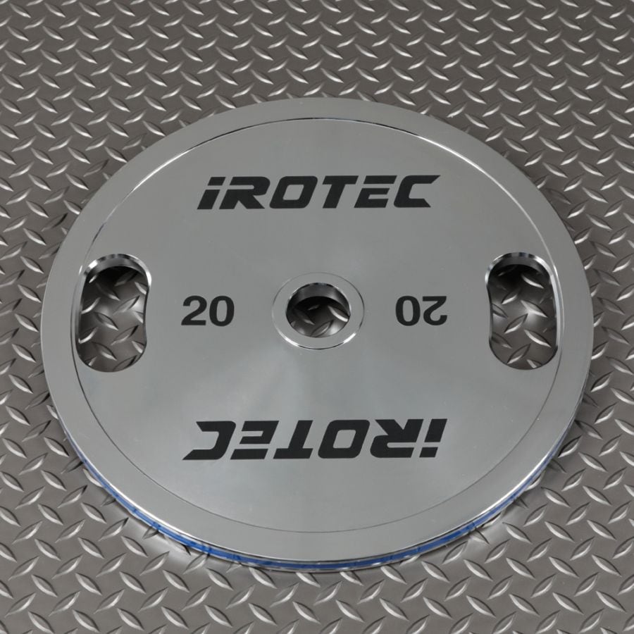 IROTEC（アイロテック）オリンピッククロームプレート20KG【1枚】 穴