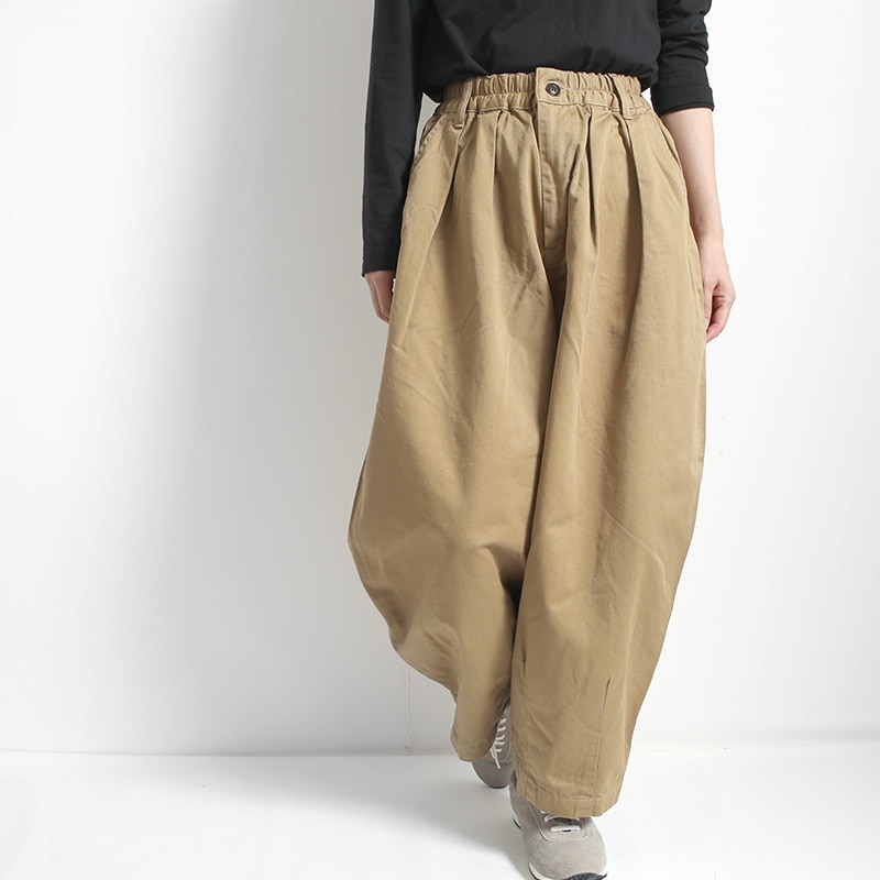HARVESTY｜チノ サーカスパンツ BEIGE | 趣佳[syuca.jp] オンライン