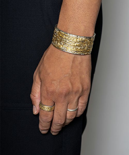 RAINMAKER＞BANGLE-TIN-GOLD | MAKES ONLINE STORE