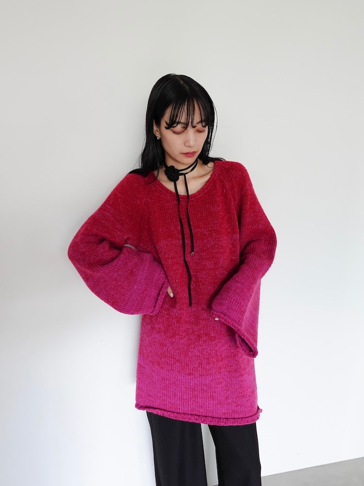 Gradation Over Knit｜グラデーションニット – MARTE