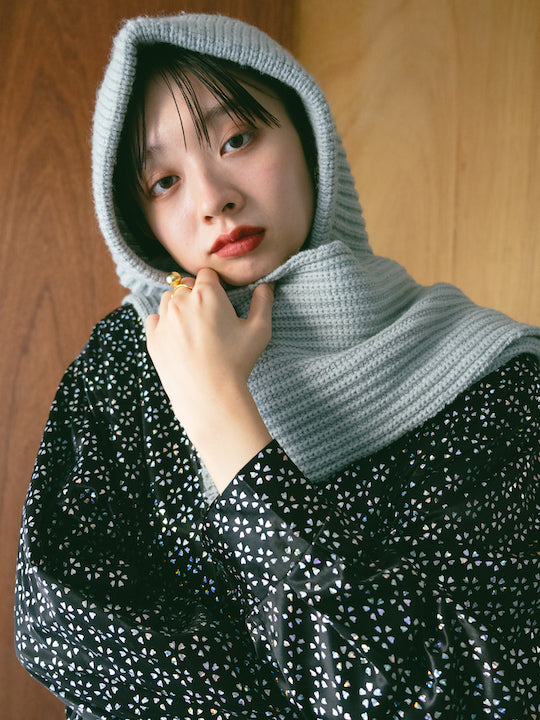 Hood Knit Muffler｜フードマフラー – MARTE
