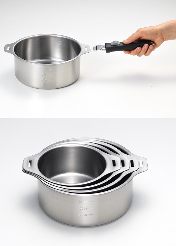 燕三】ハンドル着脱式鍋4点セット蒸し台付: 雑貨｜オンワード公式