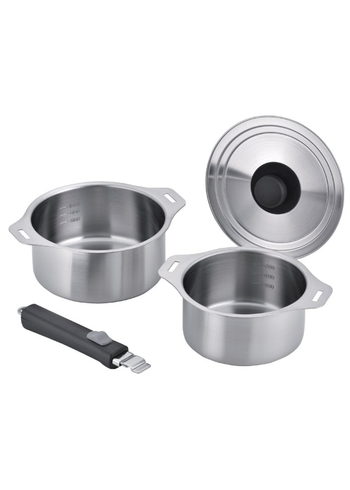 燕三】ハンドル着脱式鍋2点セット（14・16cm）: 雑貨｜オンワード公式