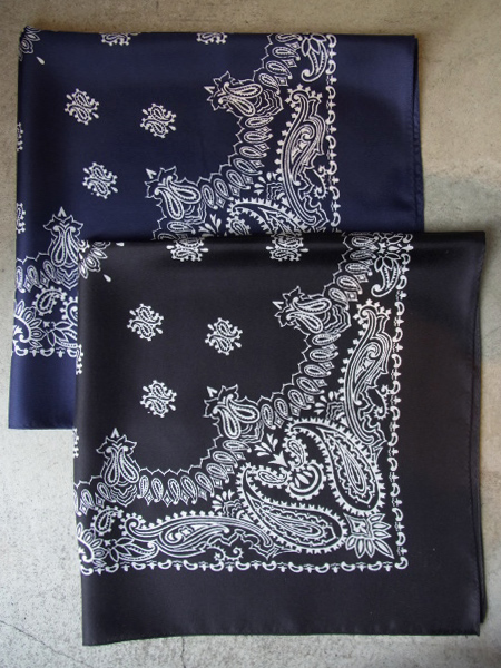 UNUSED（アンユーズド） シルクバンダナ - margin