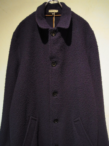 roberto collina（ロベルトコリーナ） ウールコート ネイビー - margin