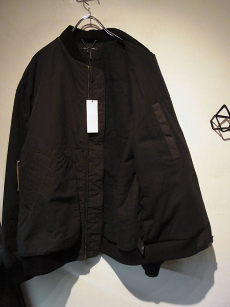 HELMUT LANG（ヘルムートラング） ミリタリーブルゾン ブラック - margin