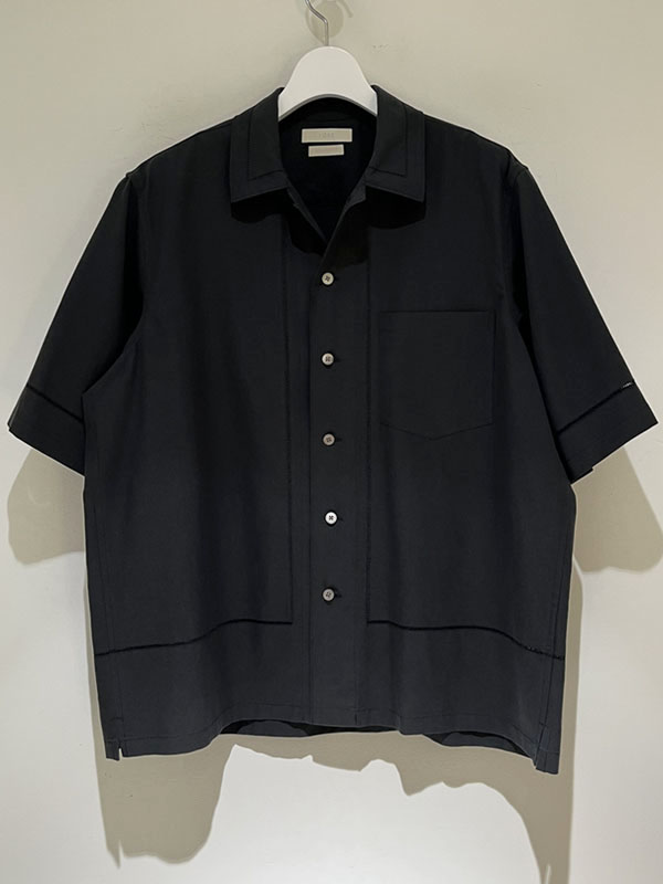 YOKE（ヨーク） Embroidery Open Collar Shirt（エンブロイダリー