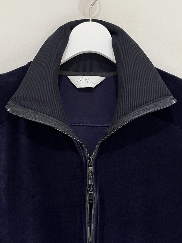 ANCELLM（アンセルム） Velour Switching Jacket（ベロアスイッチング