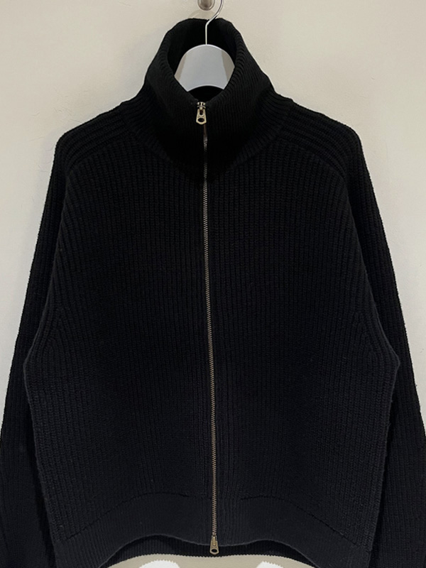 ANCELLM（アンセルム） Drivers Knit（ドライバーズニット） ブラック