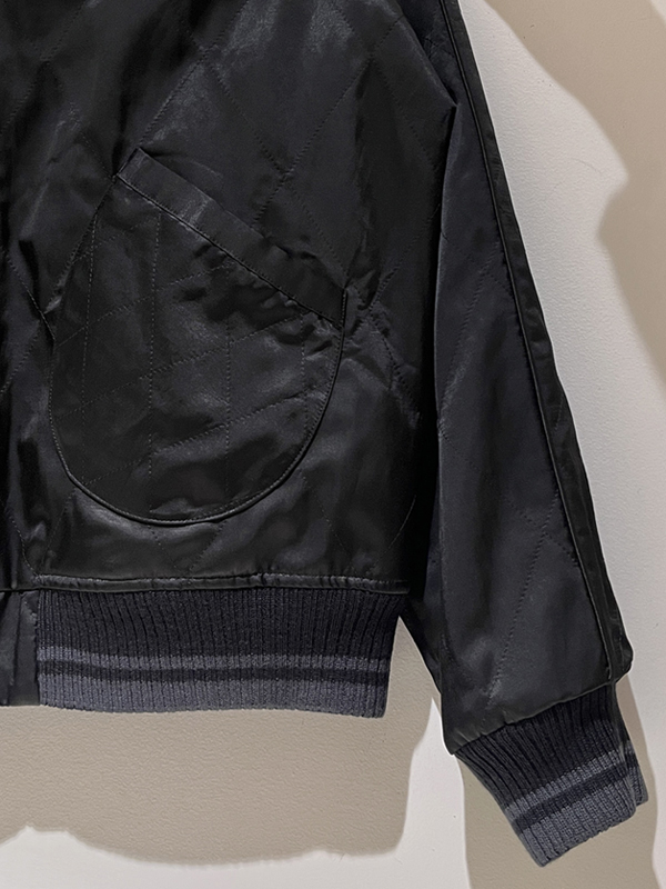 UNUSED（アンユーズド） Reversible Rayon Satin Blouson