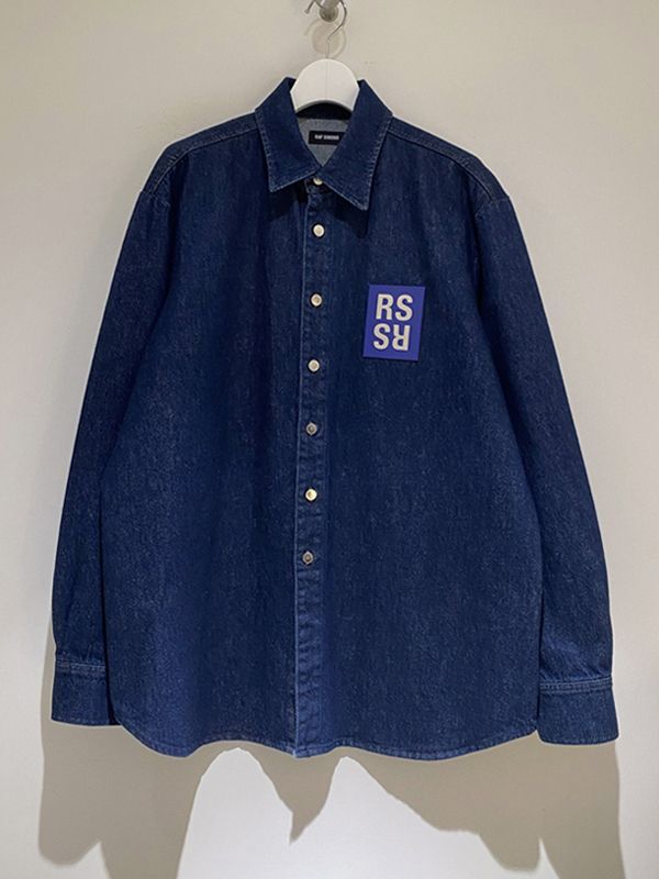 RAF SIMONS（ラフシモンズ） オーバーサイズ デニムシャツ インディゴ