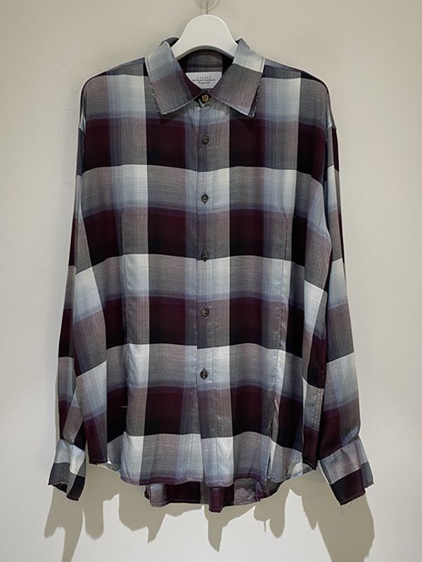 UNUSED × SUGARHILL（アンユーズド×シュガーヒル） オンブレチェック