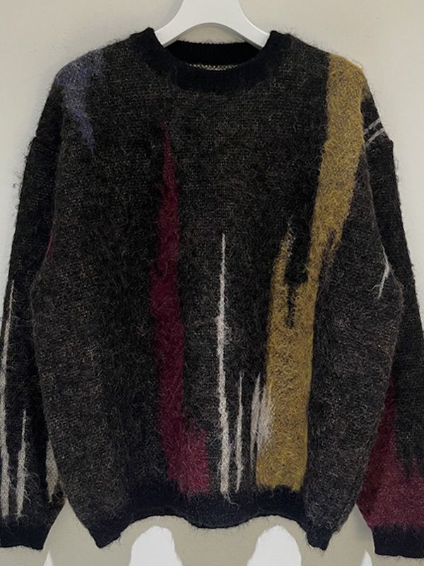 YOKE（ヨーク） Still Jacquard Crewneck（スティルジャカード クルー