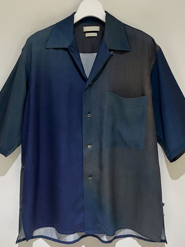 YOKE（ヨーク） Printed Open Collar Shirt（プリントオープンカラー