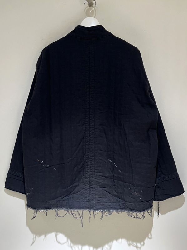 ANCELLM（アンセルム） Padded Quilting Collarless Jacket（パデッド