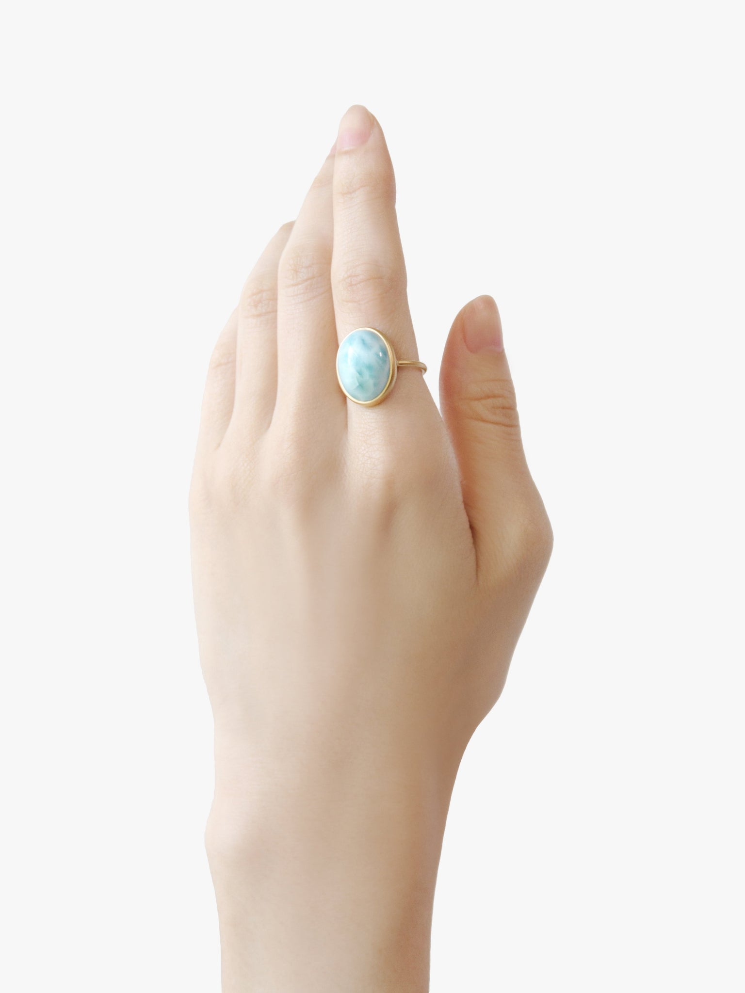 MARIHA(マリハ) Earth Drops リングラリマー (着用感約13号) K18