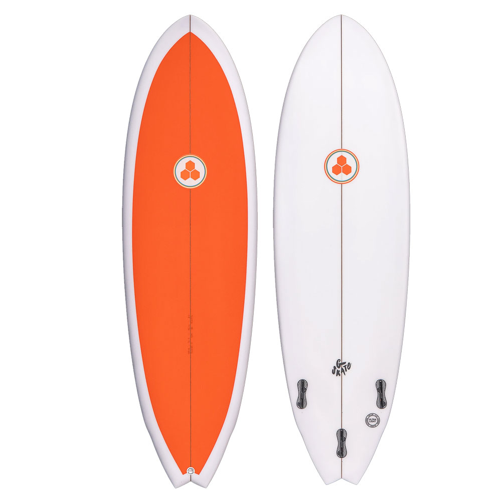 higesan サーフボード8'0フィート（レット＆ホワイトツートン