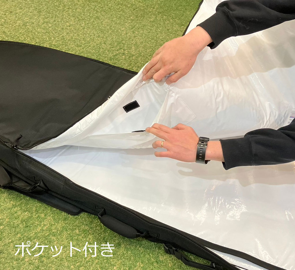 DHD 3DV ショートボード ケース付き DHD 3DV ショートボード ケース