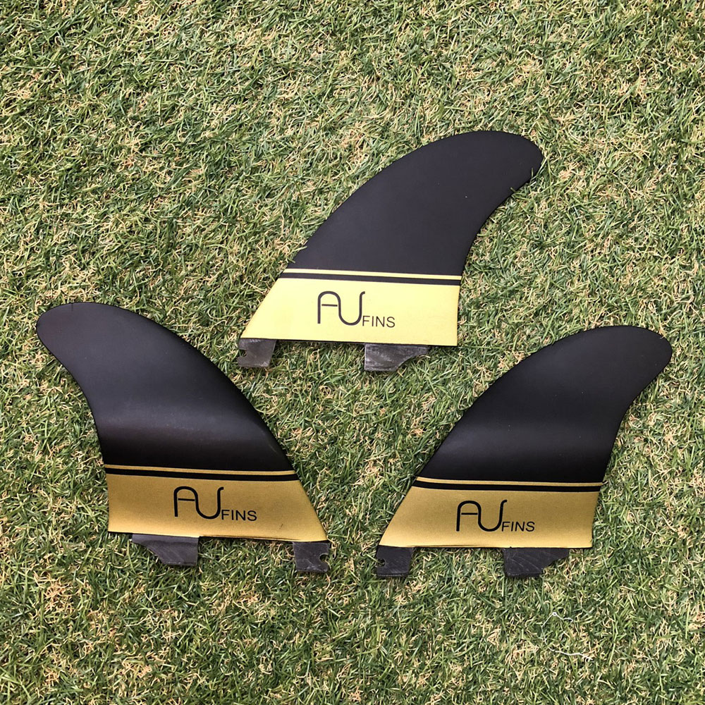 AUフィン AUfins FCS2 トライフィン ブラックイエロー スラスター AU