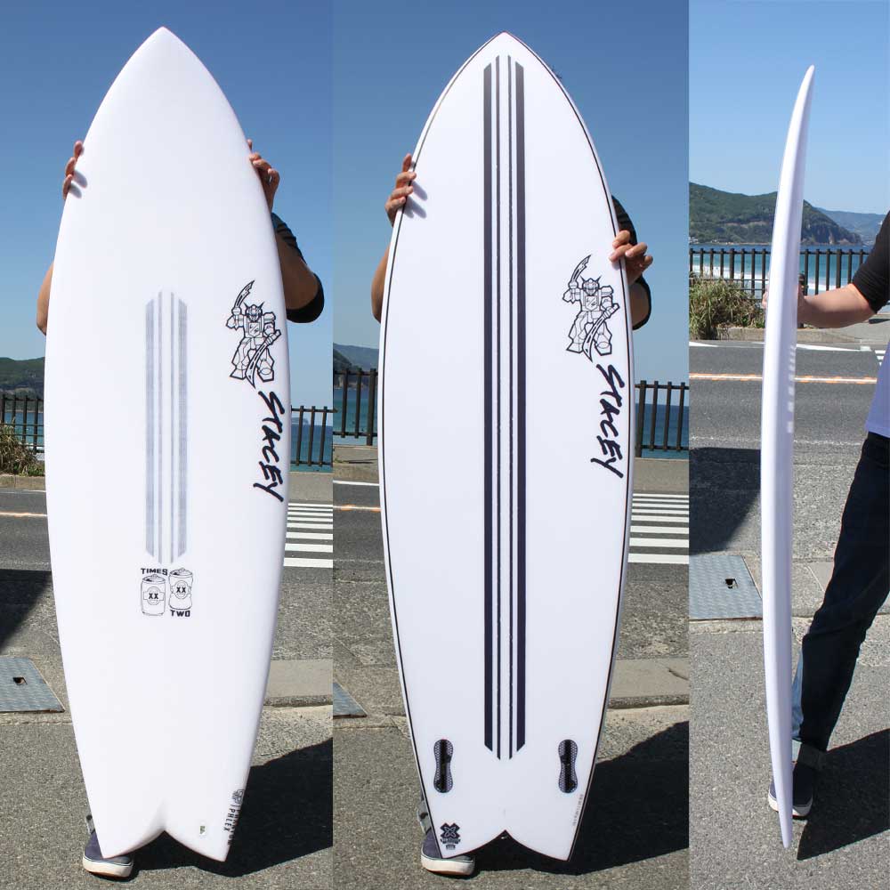 ショートボード STACEY SURFBOARDS MODERN VINTAGE TIMES TWO5'6