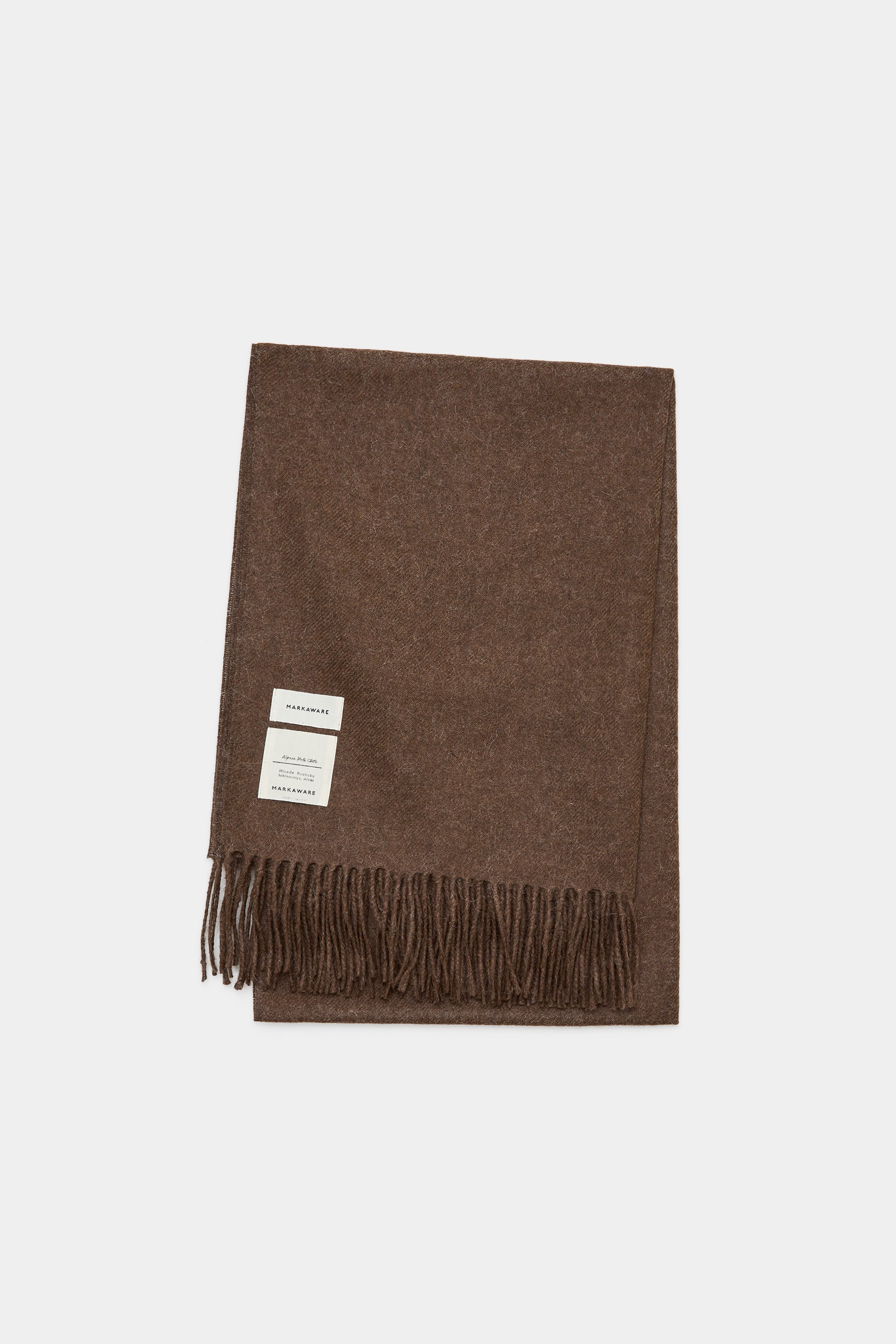 ナチュラルブラック/ベビーアルパカ / アルパカストール, Natural