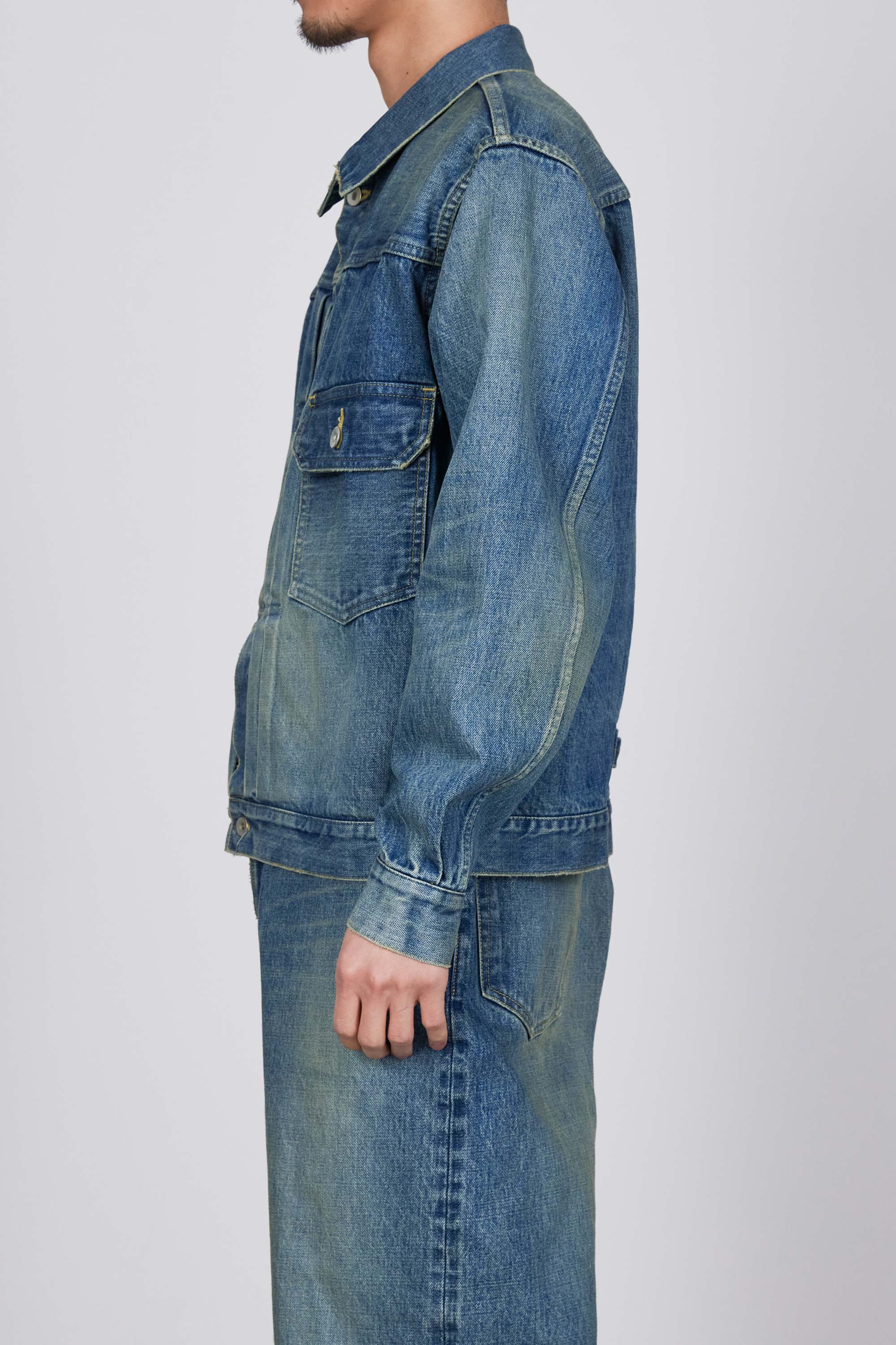 オーガニックコットン13.5ozセルビッチデニム / NEW タイプ1