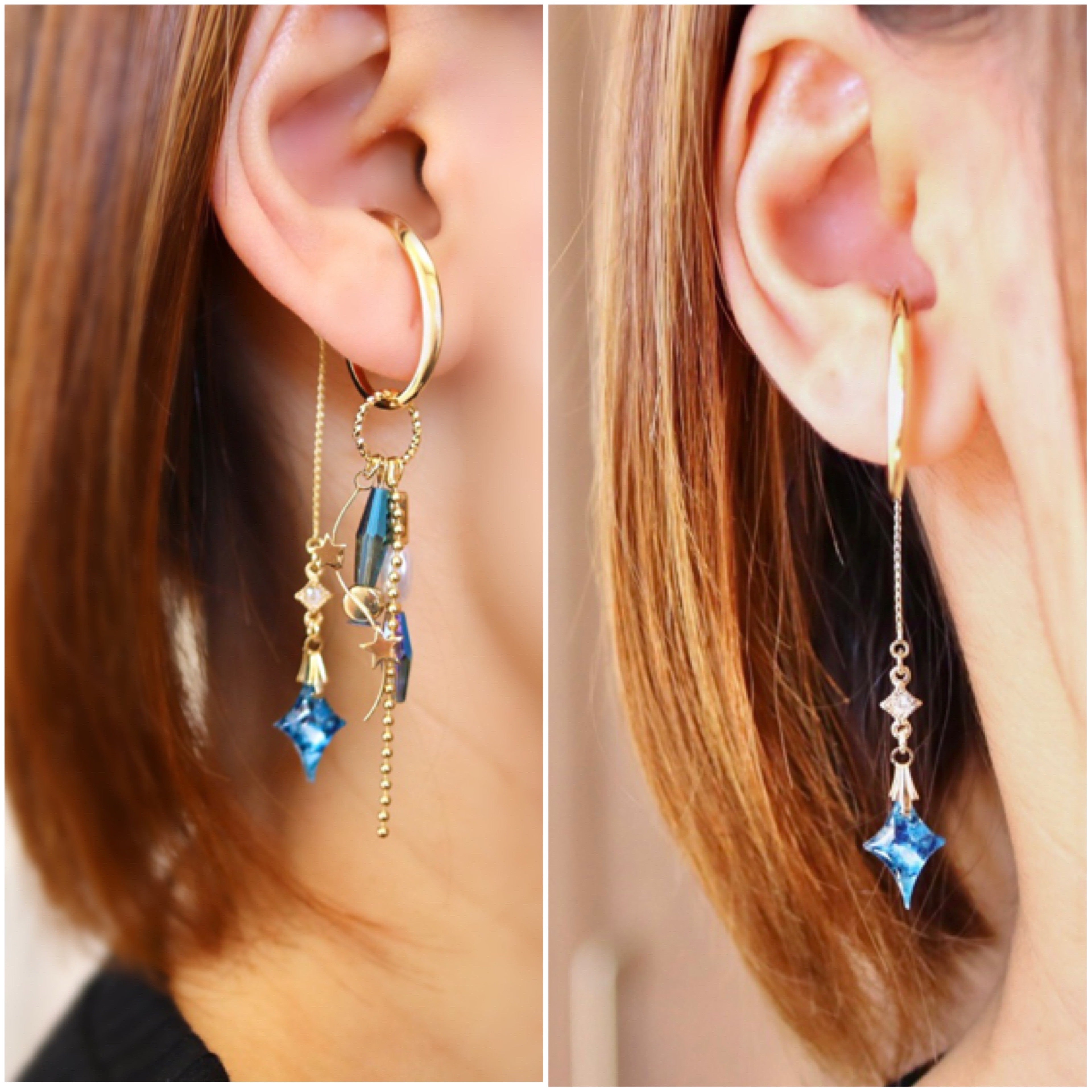 流星の2wayイヤーフック – 宙フェス夜市