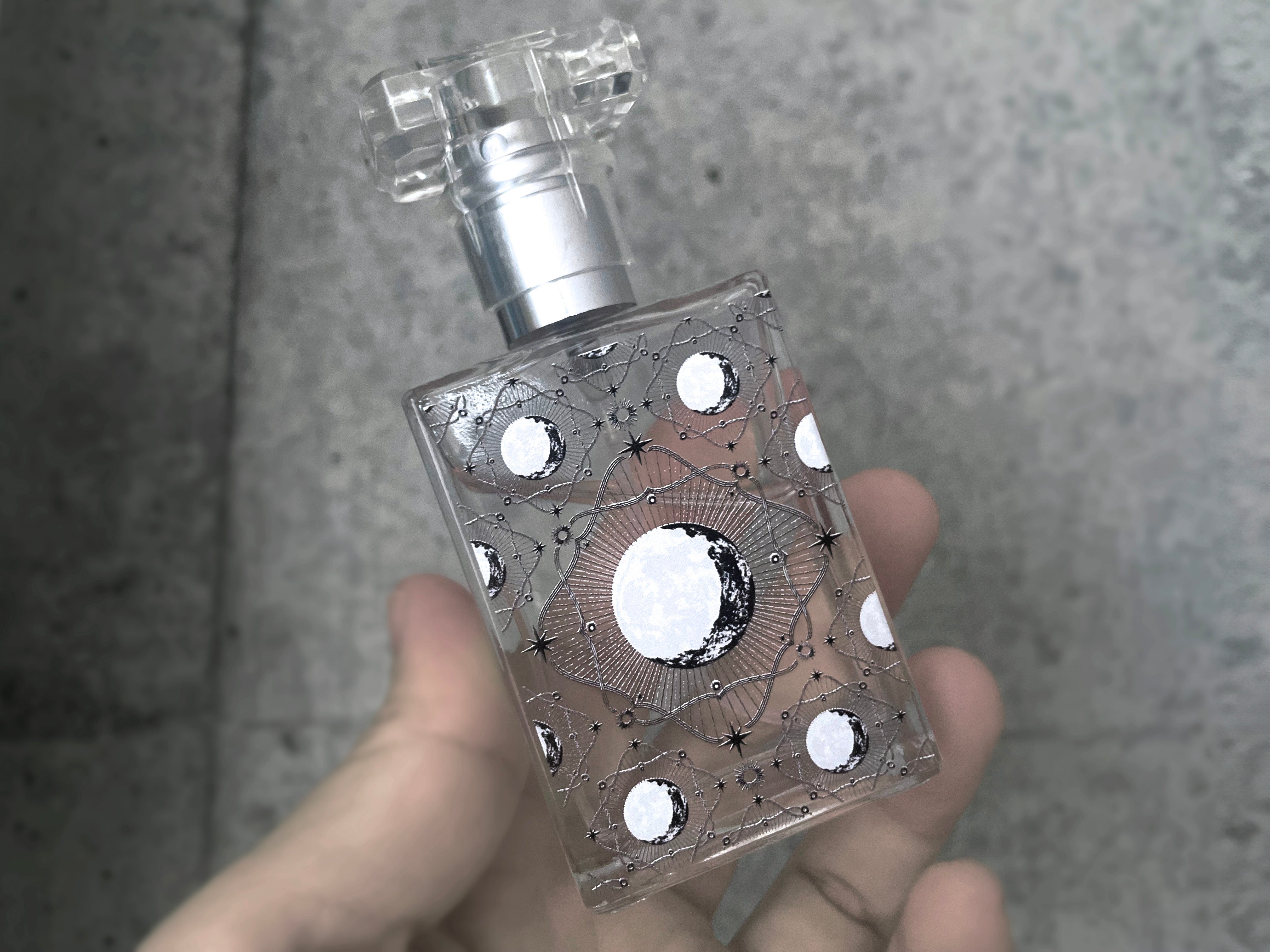 オリジナル香水ボトル【 moon phase/crescent】 – 宙フェス夜市