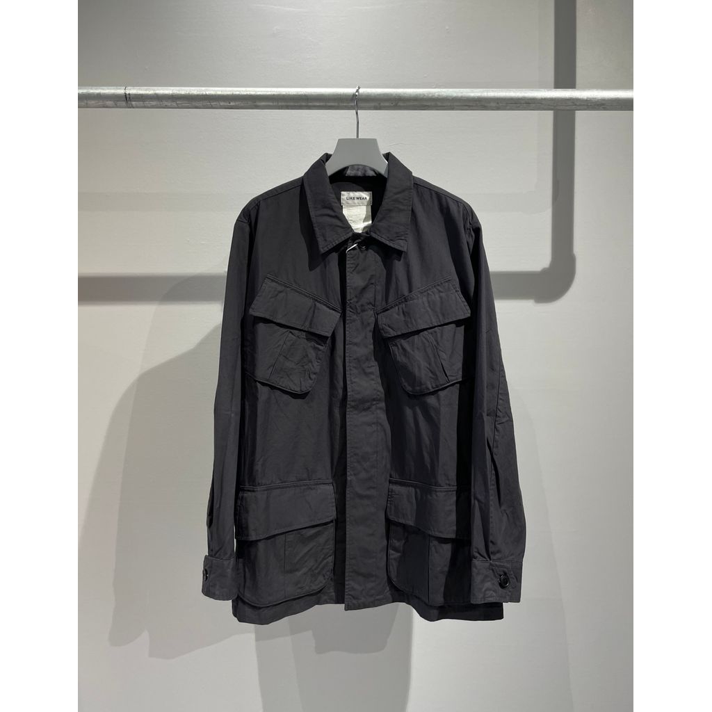 YAECA LIKE WEAR JUNGLE FATIGUE JACKET – MAROON WEBSTORE