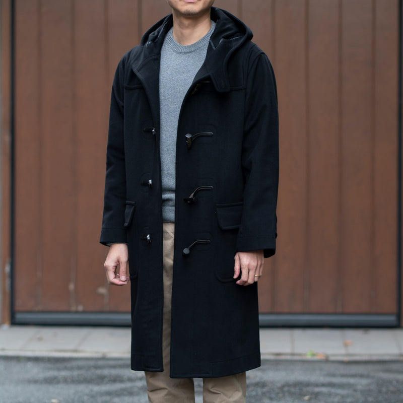 Finjack（フィンジャック）ウールカシミヤ ダッフルコート ブラック