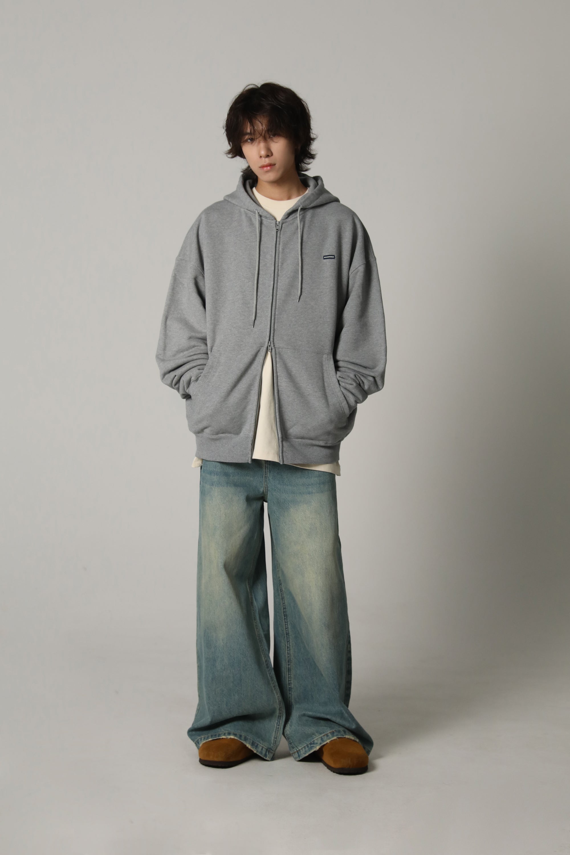 masonprince サイドベルト ワイドフレアデニムパンツ 【公式通販】