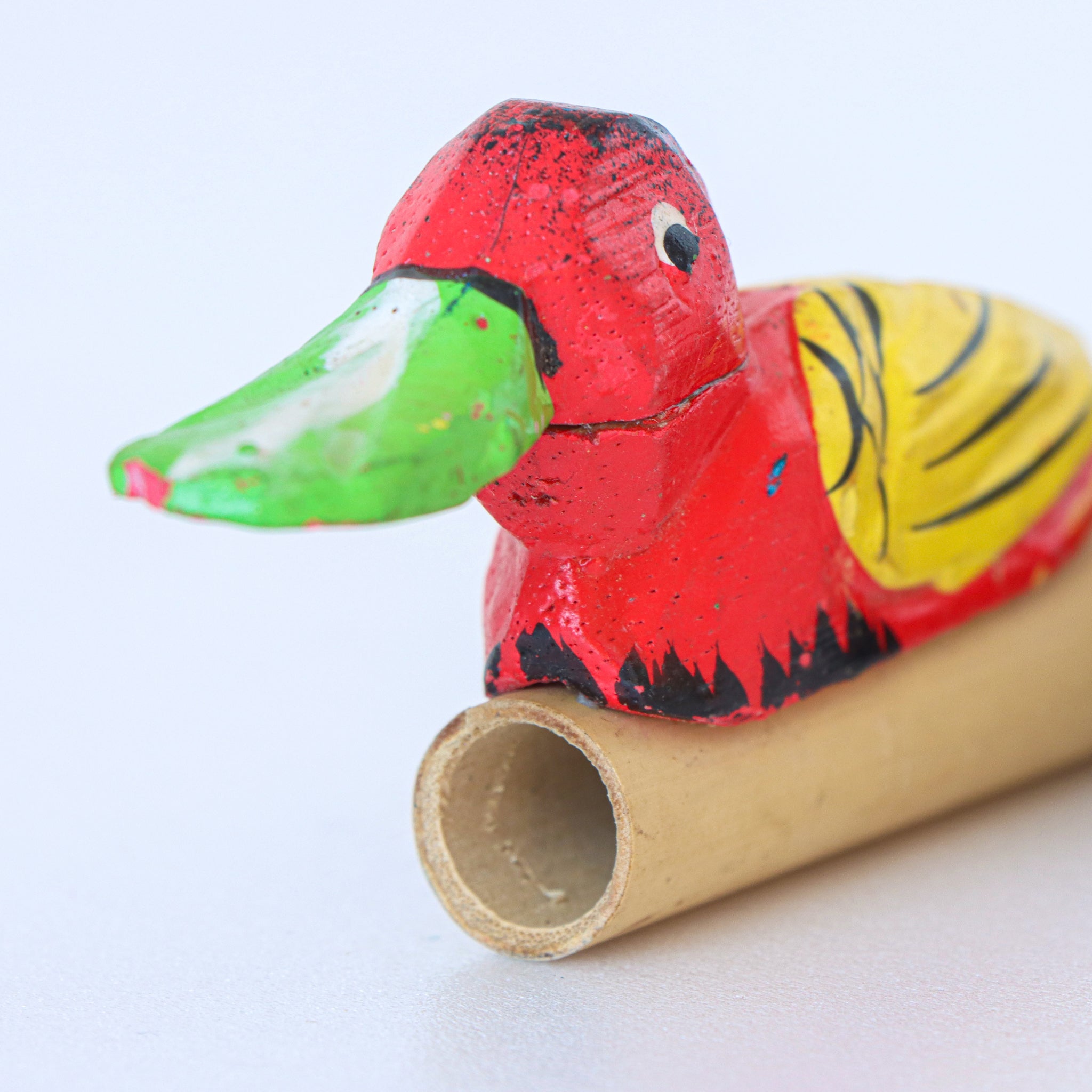 マレーシアから来たトリの笛／フォークアート／民芸品／楽器／置物