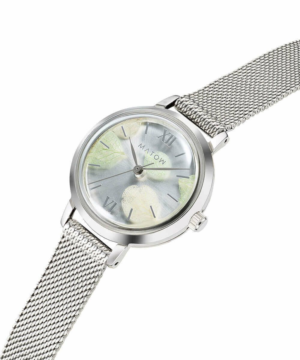 MATOW マトウ SHIKI BOUQUET 鈴蘭 SILVER MESH レディース 腕時計